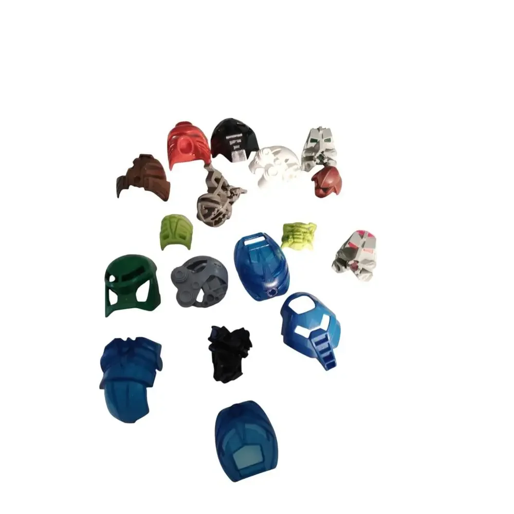 LEGO Bionicle mask And Head lot Vintage 17 Pairs